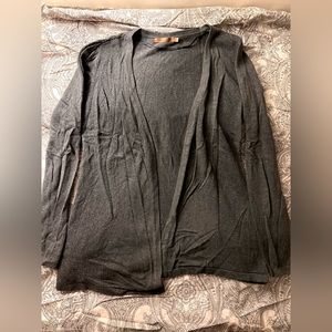 Super cute gray cardigan!